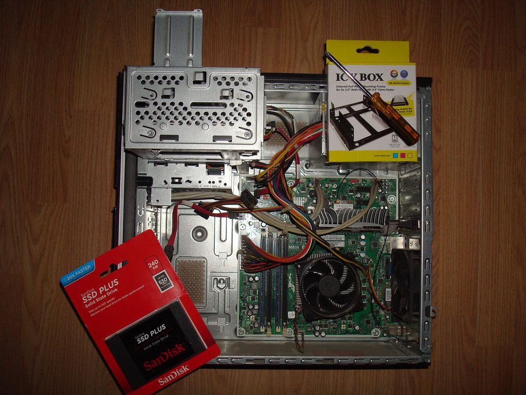 Installation SSD Pavilion 6000