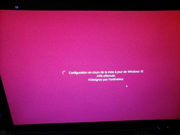 Configuration de la mise &agrave; jour de Windows 10