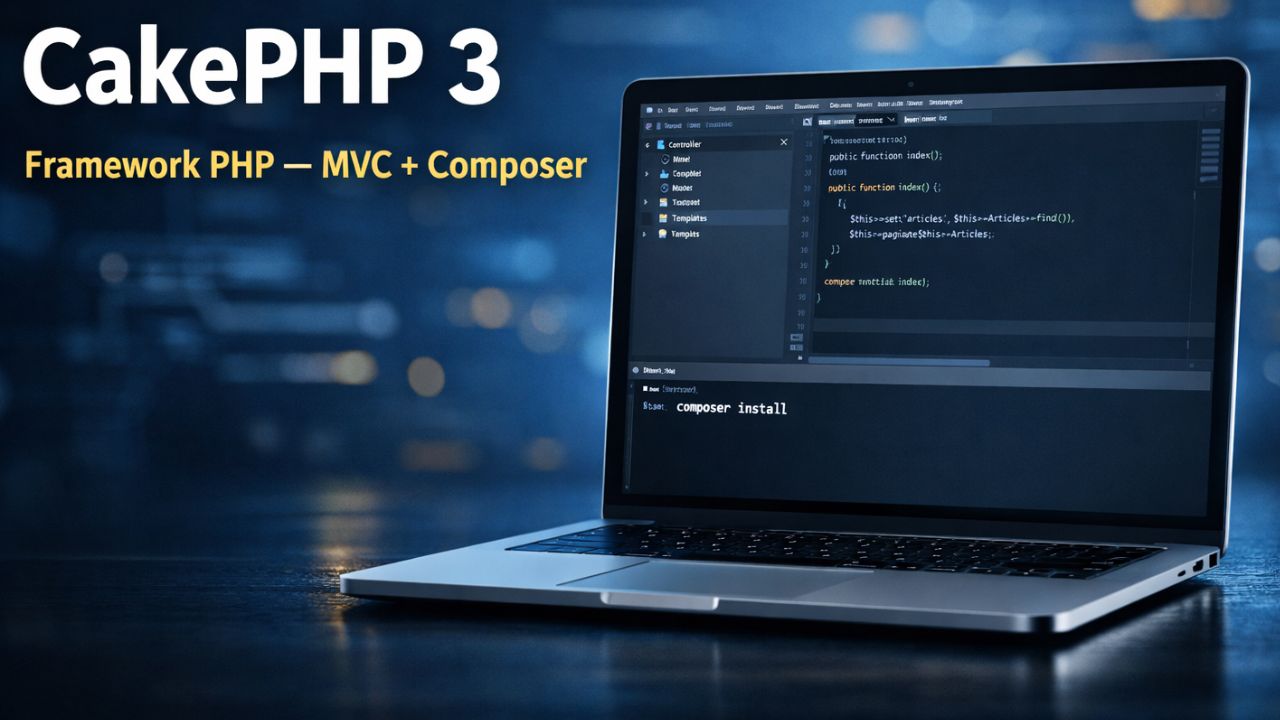 Vignette de Présentation du framework Php Cakephp 3