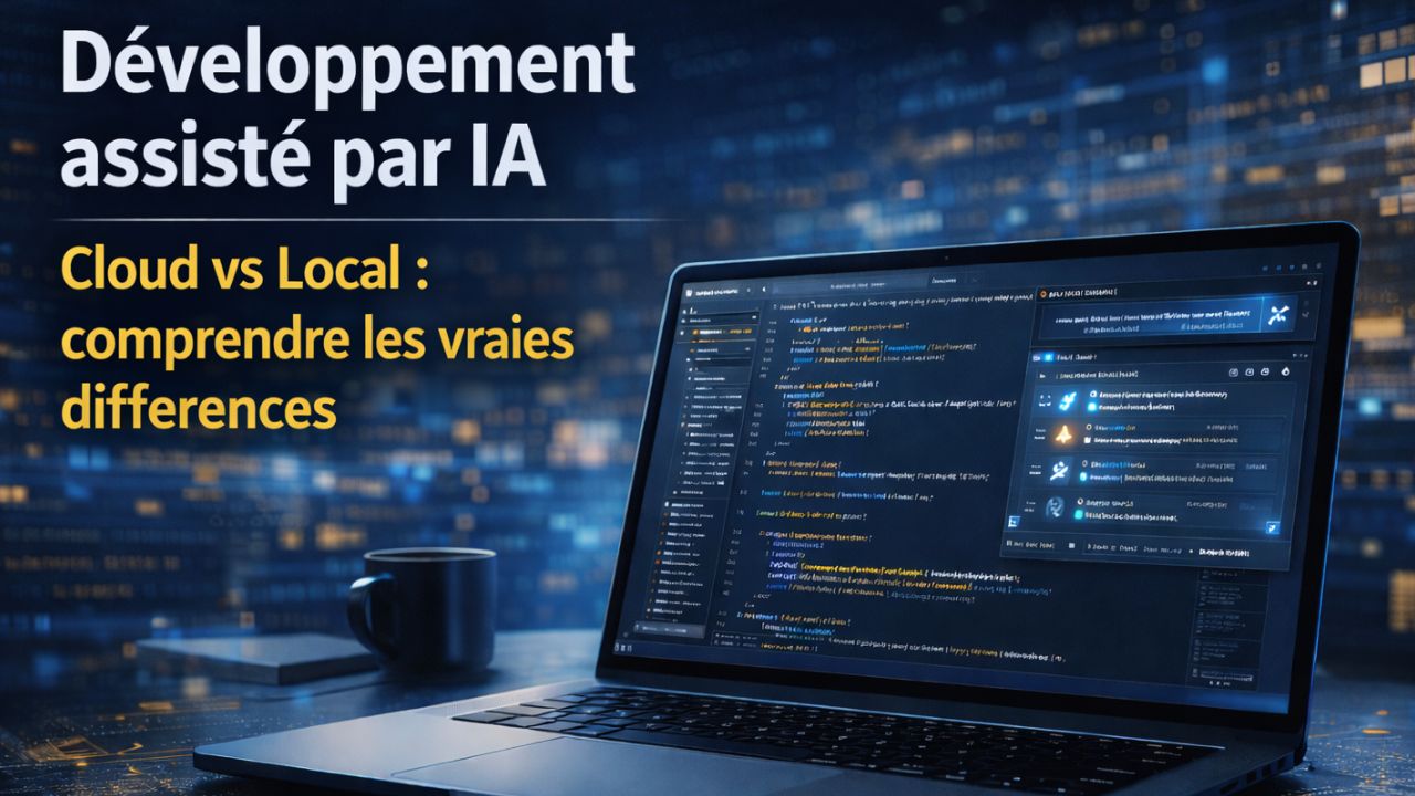 Vignette de Développement assisté par IA (Cloud vs Local)