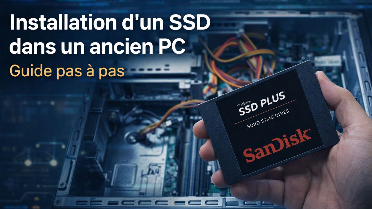 Vignette de Installation d'un SSD sur un HP Pavilion 6000 (Windows 10)
