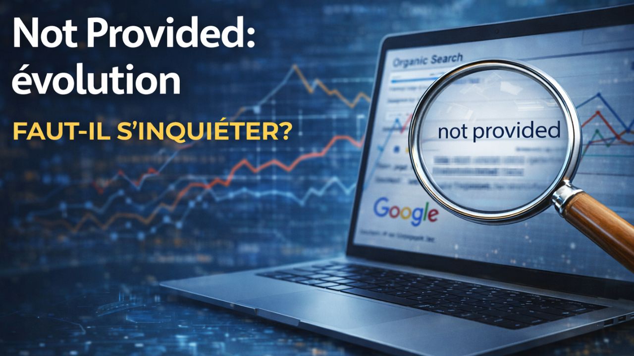 Vignette de Le mot clé "Not provided" sans les stats visiteurs