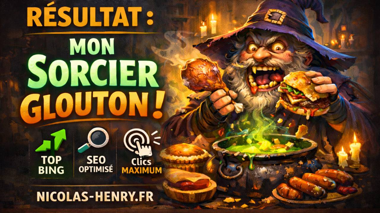 Vignette de Le sorcier glouton : résultats du concours