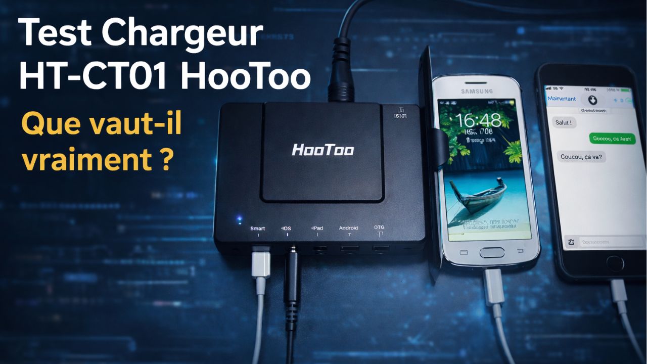 Vignette de Test du chargeur USB HootOO : HT-CT01