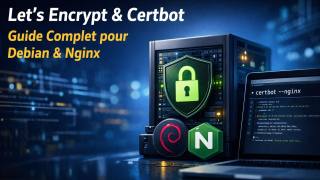 Illustration de l’article Let’s Encrypt et Certbot sur Debian + Nginx : le guide complet pour créer, renouveler et maintenir ses certificats SSL