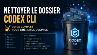 Illustration de l’article Nettoyer le dossier `.codex` : historique, logs, cache et configuration de Codex