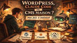 Illustration de l’article WordPress, “codevibe” sans base de données ou CMS maison : quoi choisir à l’ère de l’IA ?